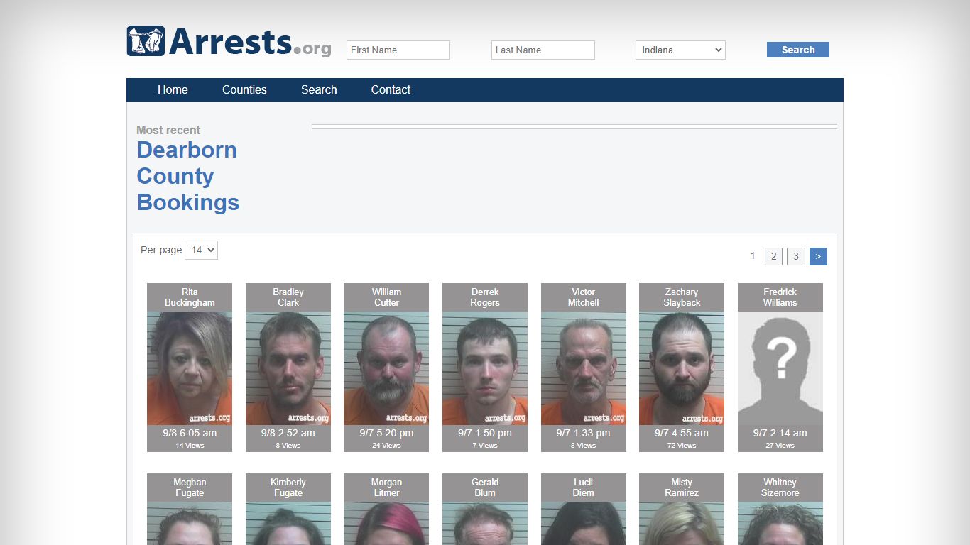 Dearborn County Arrests and Inmate Search